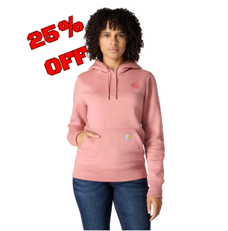 Load image into Gallery viewer, Carhartt W TS2791 Sleeve Logo Hoodie - P55 - 25% Off
