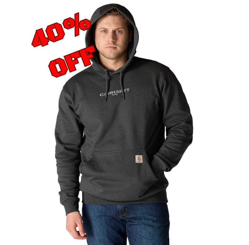 Load image into Gallery viewer, Carhartt TS7031 RD Midweight 1889 Hoodie - CRH - 25% Off
