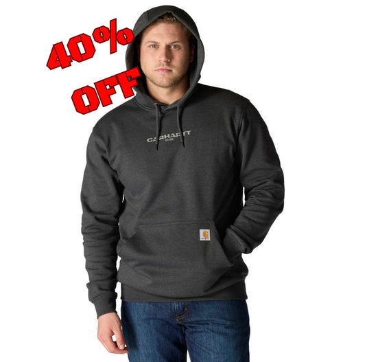 Carhartt TS7031 RD Midweight 1889 Hoodie - CRH - 25% Off