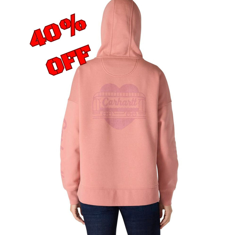 Load image into Gallery viewer, Carhartt W TS7146 Oversized Heart Sweatshirt - P54 - 25% Off
