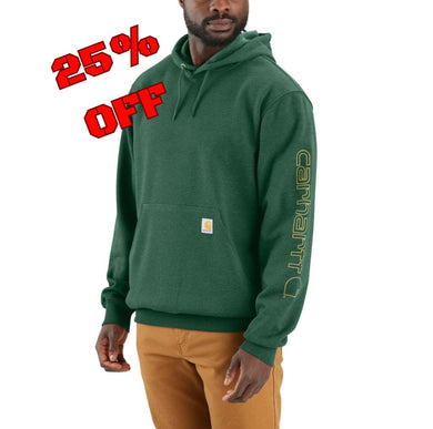 Carhartt K288 Loose Fit Sleeve Logo Hoodie - GI0 - 25% Off