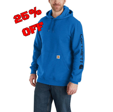 Carhartt K288 Loose Fit Sleeve Logo Hoodie - HH7 - 25% Off