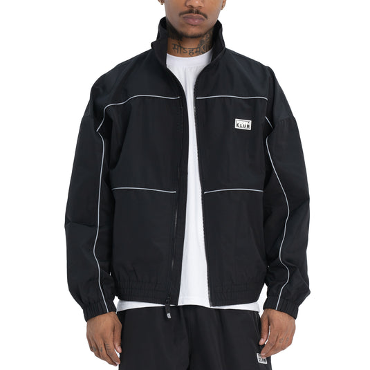 Pro Club Heavyweight Track Jacket - Black