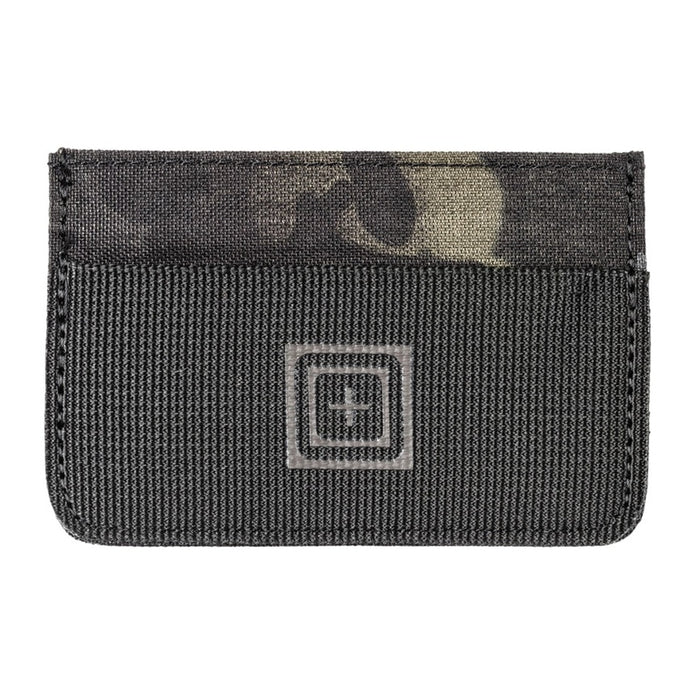 5.11 Card Wallet - Black Multicam - Front