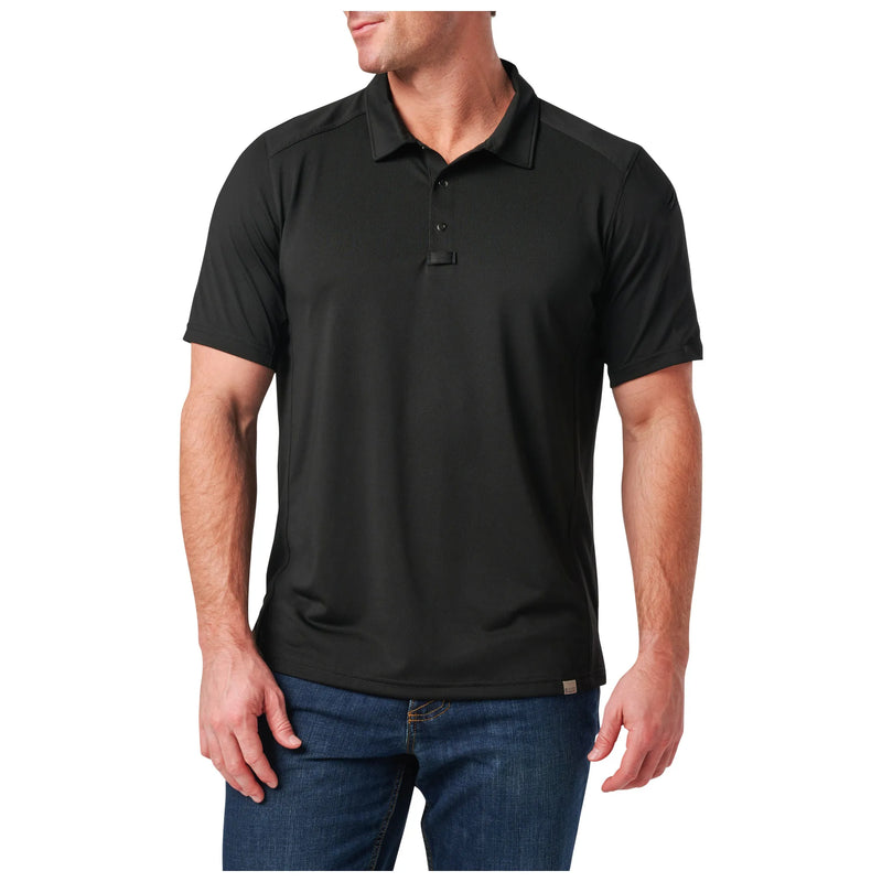 Load image into Gallery viewer, 5.11 S/S Paramount Crest Polo - Black
