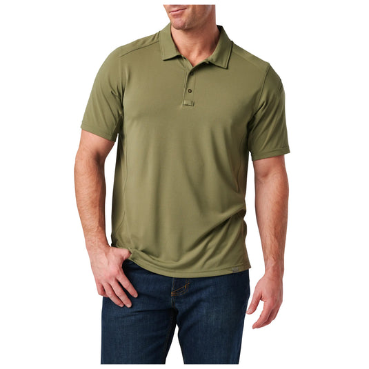 5.11 S/S Paramount Crest Polo - Tank Green