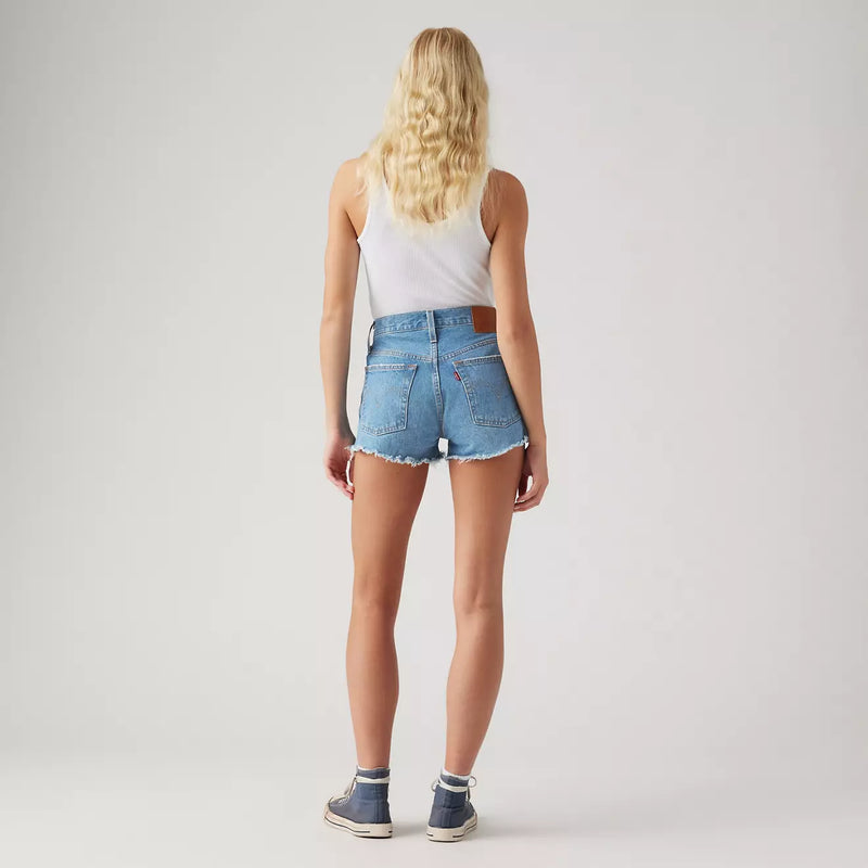 Load image into Gallery viewer, Levi&#39;s Women&#39;s 501 Shorts - Oxnard Anthem - Back
