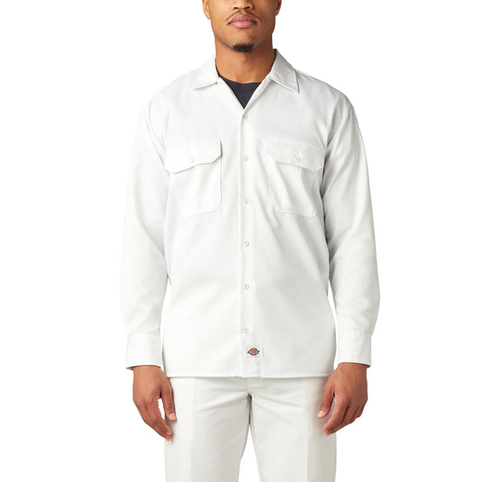 Dickies 574 L/S Work Shirt - White