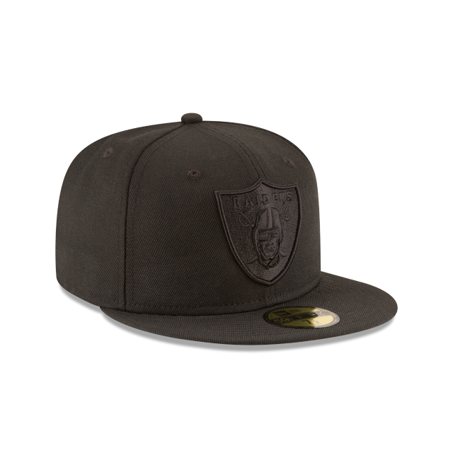 New Era Las Vegas Raiders 59Fifty Fitted - Black on Black - Right
