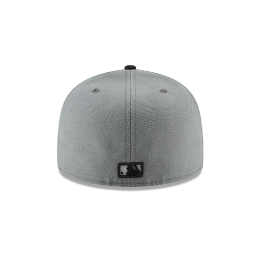 New Era LA Dodgers 59Fifty Fitted - 2Tone Gray & Black - Back