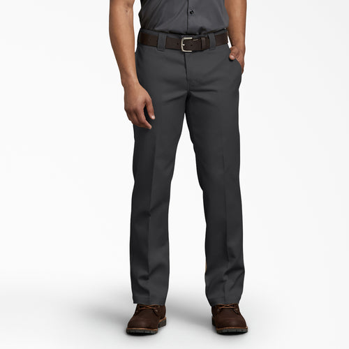 Dickies D873F Flex Slim Straight Pant - Black - Front