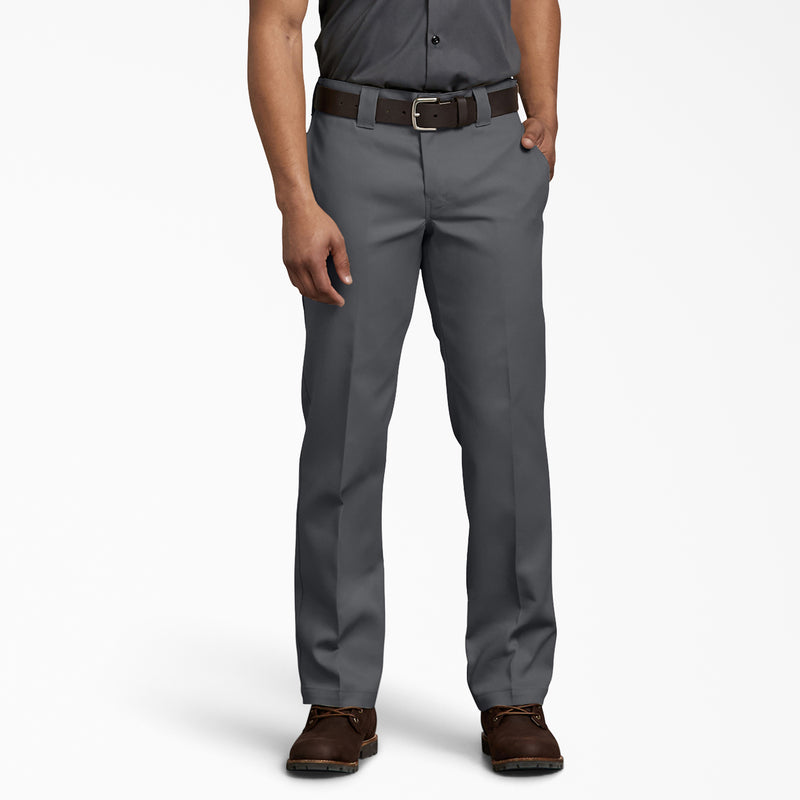 Load image into Gallery viewer, Dickies D873F Flex Slim Straight Pant - Charcoal - Front
