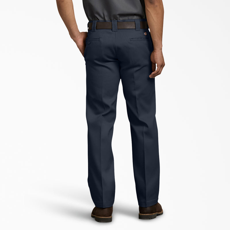 Load image into Gallery viewer, Dickies D873F Flex Slim Straight Pant - Dark Navy - Back
