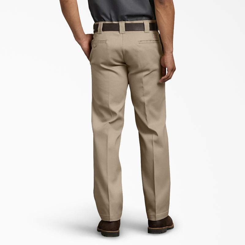 Load image into Gallery viewer, Dickies D873F Flex Slim Straight Pant - Desert Sand - Back
