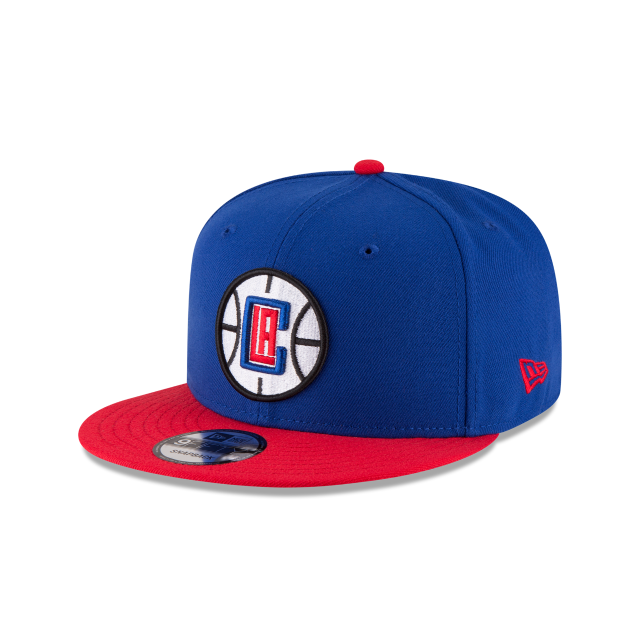Load image into Gallery viewer, New Era LA Clippers 2Tone 9Fifty Snapback - Red &amp; Blue - Left
