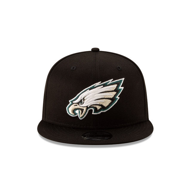 Load image into Gallery viewer, New Era Philadelphia Eagles 9Fifty Snapback - Black - Front
