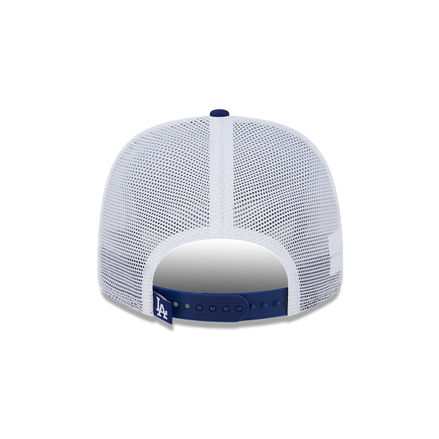 Load image into Gallery viewer, New Era LA Dodgers 9Seventy Stretch Snapback Trucker - 2Tone Blue &amp; White - Back
