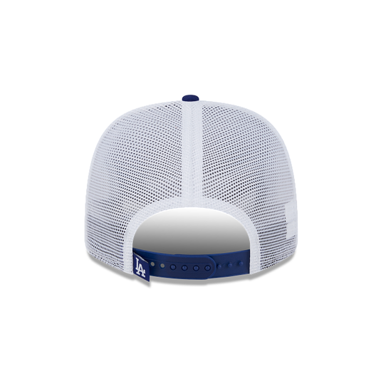 New Era LA Dodgers 9Seventy Stretch Snapback Trucker - 2Tone Blue & White - Back