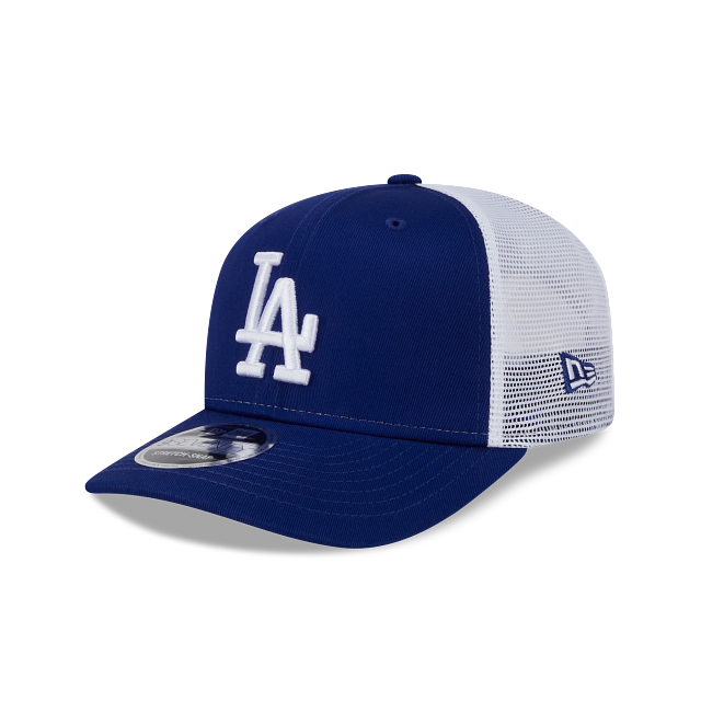Load image into Gallery viewer, New Era LA Dodgers 9Seventy Stretch Snapback Trucker - 2Tone Blue &amp; White - Left
