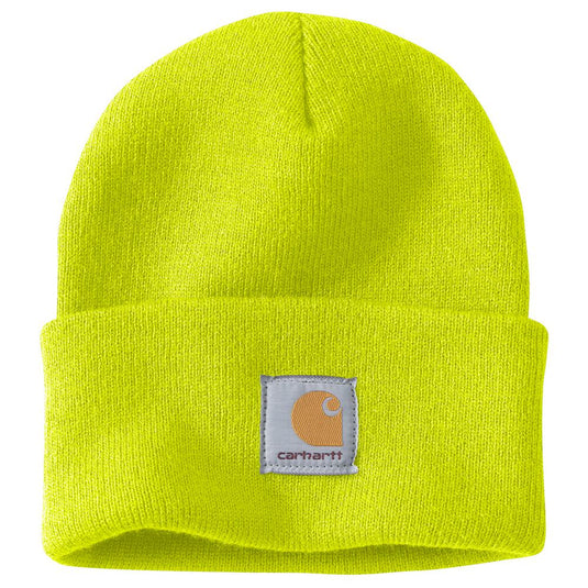 Carhartt A18 Knit Cuffed Beanie - Brite Lime