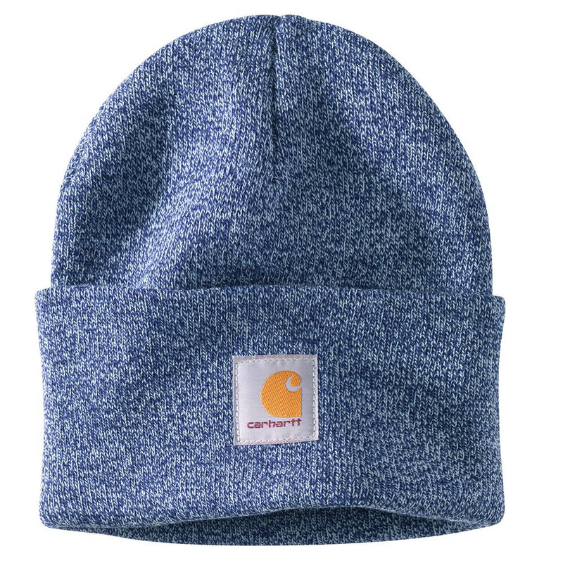 Load image into Gallery viewer, Carhartt A18 Knit Cuffed Beanie - Scout Blue Heather
