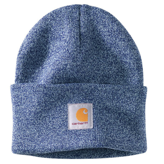 Carhartt A18 Knit Cuffed Beanie - Scout Blue Heather