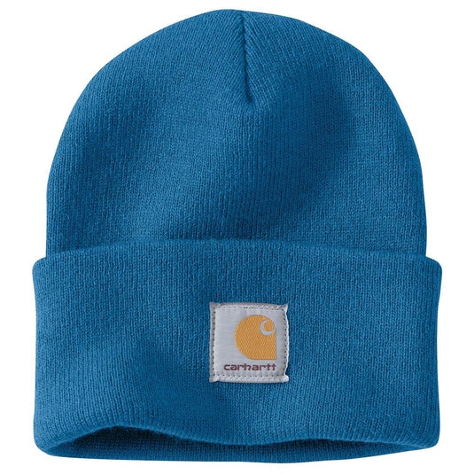 Carhartt A18 Knit Cuffed Beanie - Marine Blue
