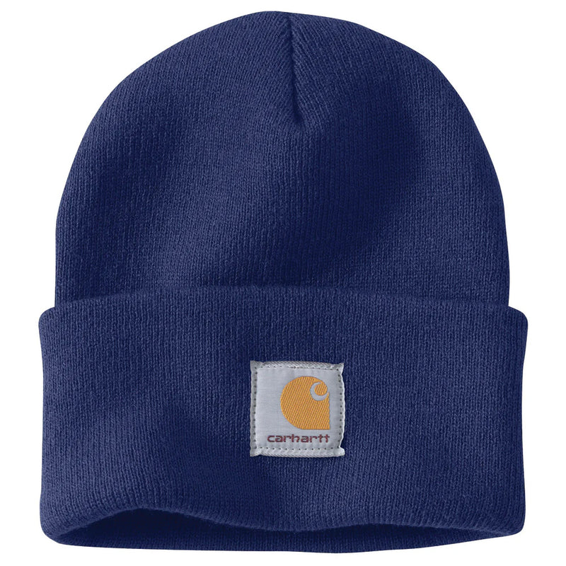 Load image into Gallery viewer, Carhartt A18 Knit Cuffed Beanie - Dusk Blue

