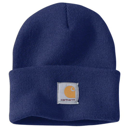 Carhartt A18 Knit Cuffed Beanie - Dusk Blue