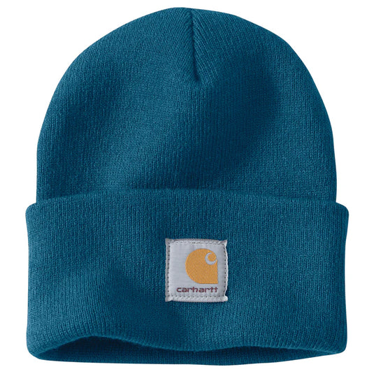 Carhartt A18 Knit Cuffed Beanie - Ocean Blue