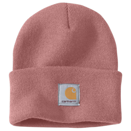 Carhartt A18 Knit Cuffed Beanie - Rose Tint