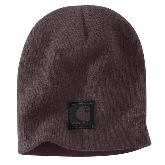Carhartt Knit Short Beanie - Dark Sepia