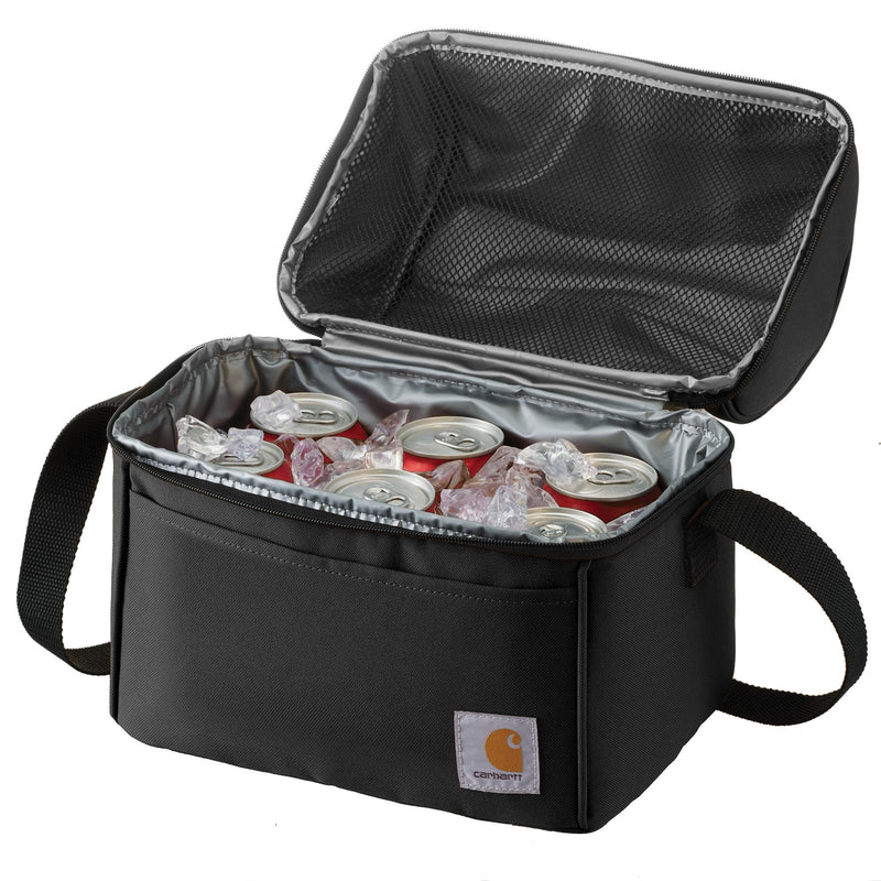 Load image into Gallery viewer, Carhartt Insulated 12 Can Lunch Cooler - Black - Filled
