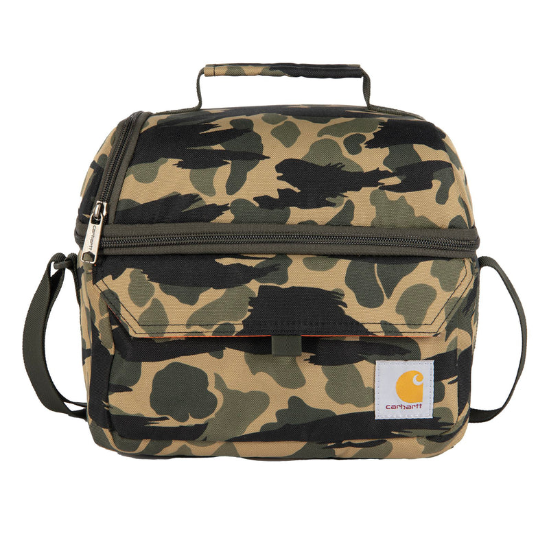 Load image into Gallery viewer, Carhartt Insulated 12 Can Lunch Cooler - Moss Brown Duck Camo
