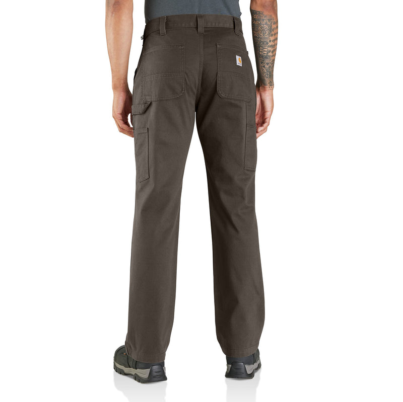 Load image into Gallery viewer, Carhartt BN0324 Washed Twill Dungaree - Dark Coffee - Back
