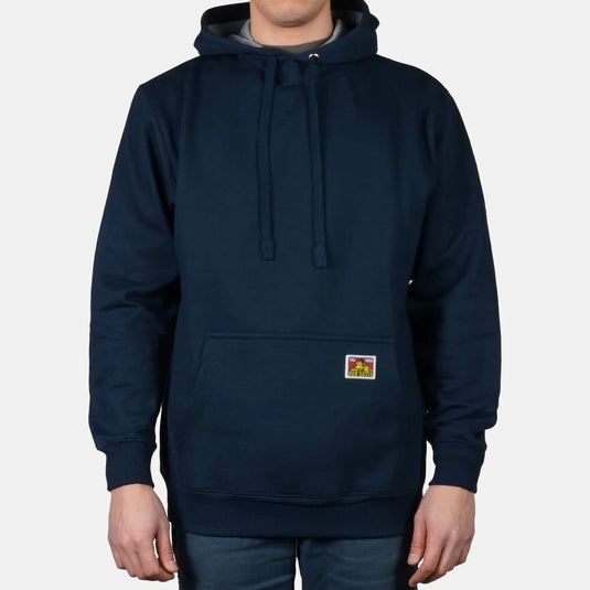 Ben Davis Heavyweight Pullover Hoodie - Navy