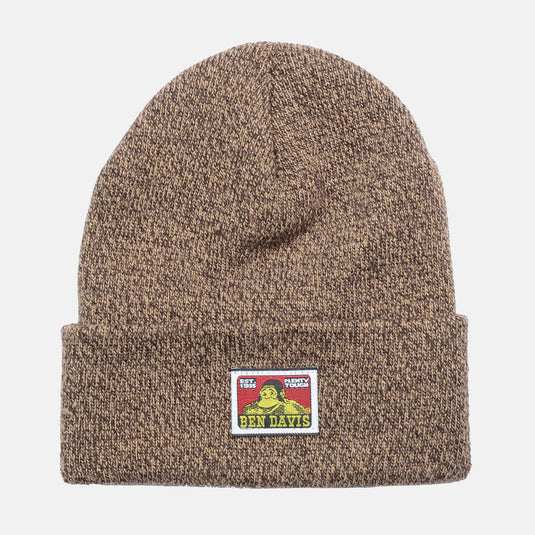 Ben Davis Beanie Marled Brown