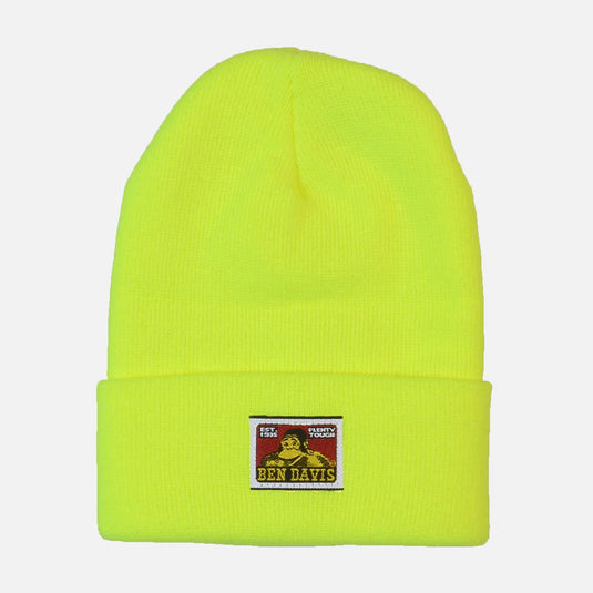 Ben Davis Beanie Safety Yellow