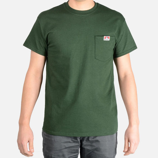 Ben Davis Classic Short Sleeve Pocket Tee Hunter Green