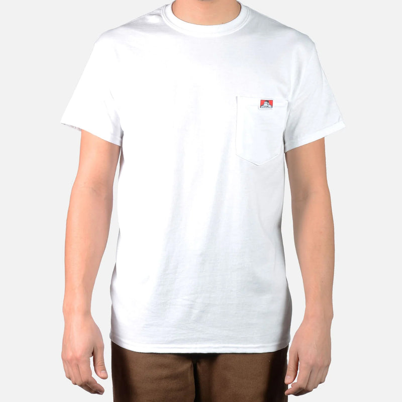 Load image into Gallery viewer, Ben Davis Classic Short Sleeve Pocket Tee White
