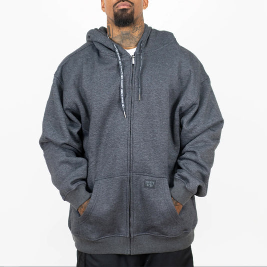 FB County Heavy Zip-Up Hoodie - Charcoal