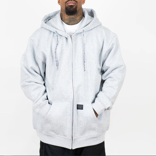 FB County Heavy Zip-Up Hoodie - Heather Gray