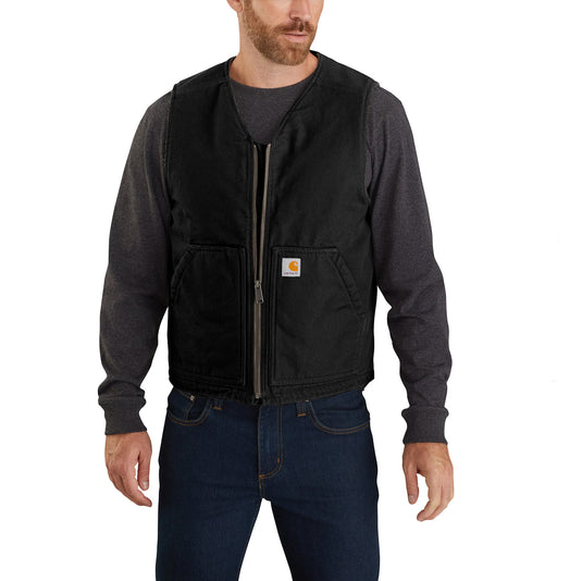 Carhartt Washed Duck Sherpa Lined Vest
