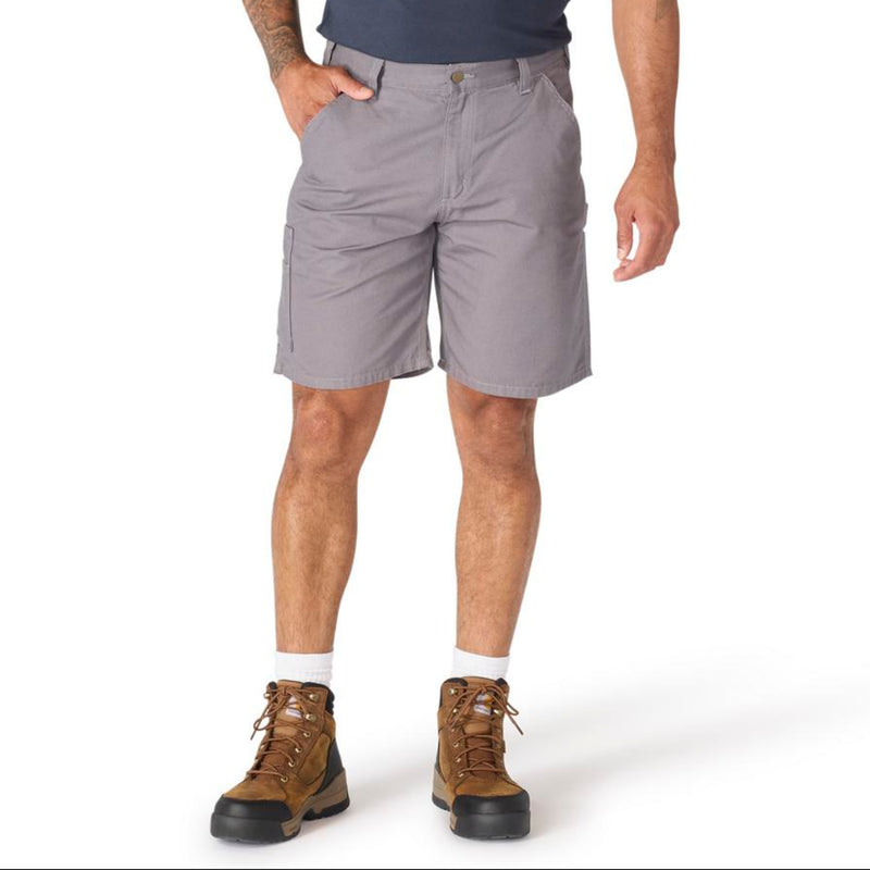 Load image into Gallery viewer, Male wearing steel gray shorts on a white background
