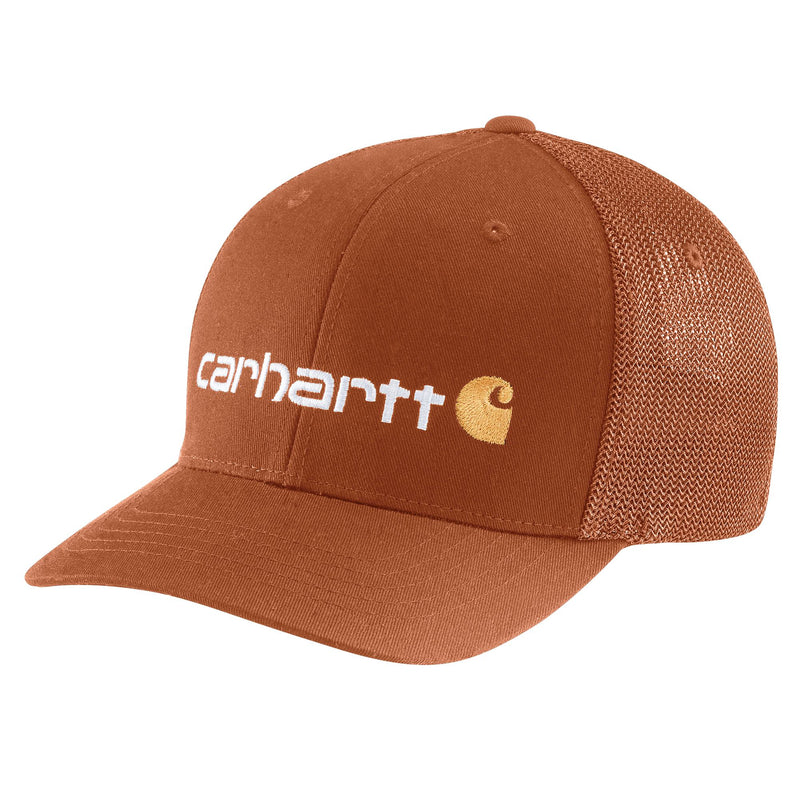 Load image into Gallery viewer, Brown cap with Carhartt logo on a white background
