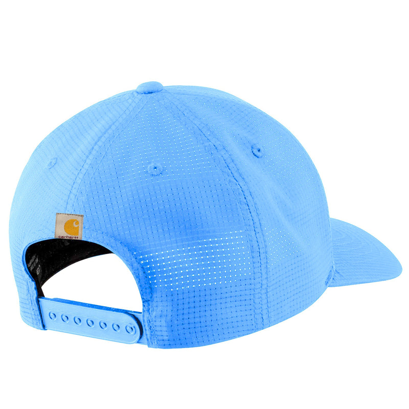 Load image into Gallery viewer, Carhartt AH5933 Force Logo Graphic Cap  - Azure Blue - Light Blue Back
