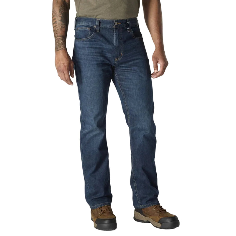 Load image into Gallery viewer, Person wearing blue jeans on a plain background
