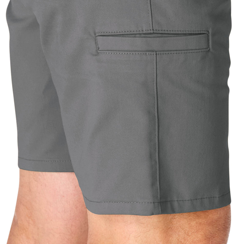 Load image into Gallery viewer, Close-up of gray shorts on a white background
