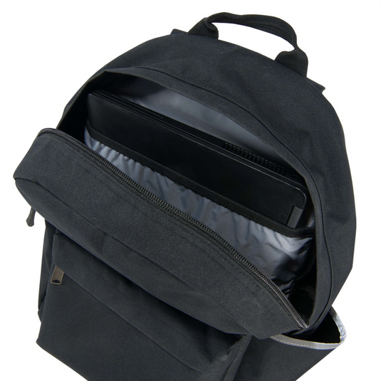Carhartt Classic 21L Backpack Black inner padded laptop sleeve.