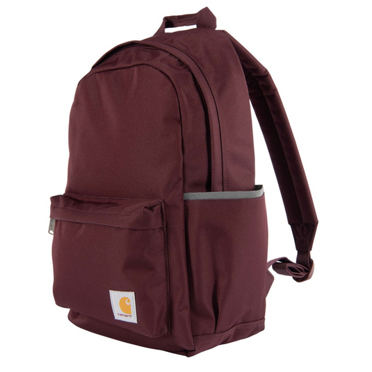 Carhartt Classic 21L Backpack Port wine color.